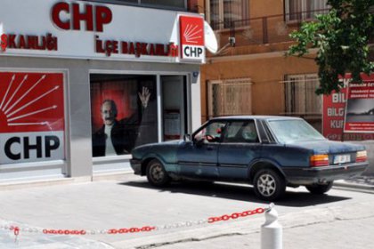 CHP binası önünde 'bombalı araç' paniği