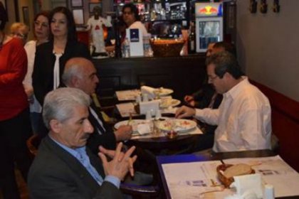 CHP Konak İlçede lokma protestosu