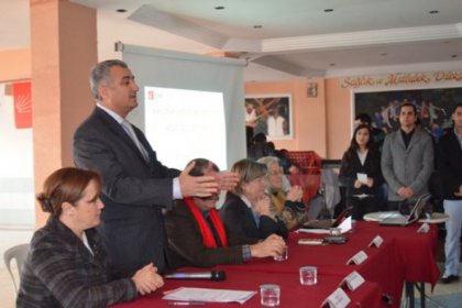 CHP Konak ilçeden kadına şiddet paneli