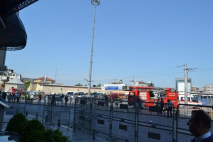 Çiçek Pasajı'nda yangın