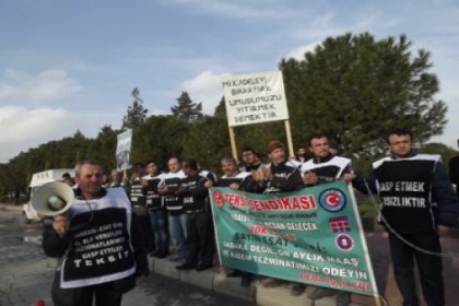 DEBA işçileri Ankara yolunda
