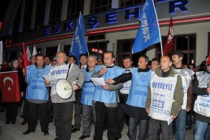 Demiryolu çalışanları grevde