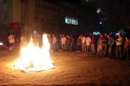 Dersim'de Taksim olaylarına destek gösterisi