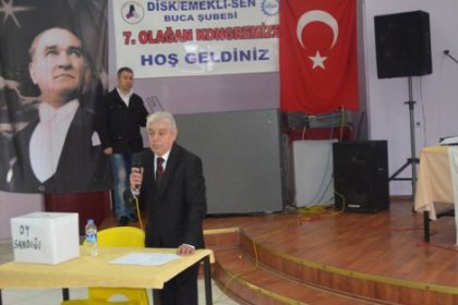 DİSK Emekli-Sen Buca kongresi yapıldı