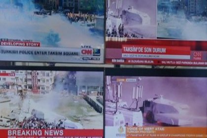 Dünya basını Taksim müdahalesini 'son dakika' olarak duyurdu