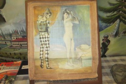 Elazığ'da Picasso tablosu ele geçirildi