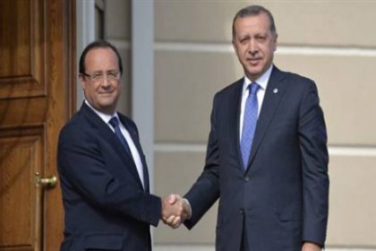 Erdoğan Hollande ile görüştü
