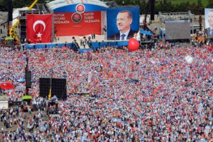 Erdoğan Kazlıçeşme'de konuşmasını yapıyor