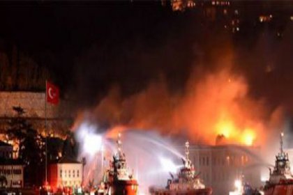 Galatasaray Üniversitesi'nde büyük yangın