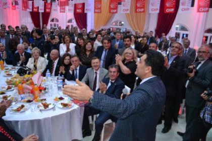 Gökhan Günaydın, Silifke örgütünün yemeğine katıldı