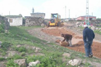 Göle'nin Örnek Köyü'nde çalışmalar başladı...