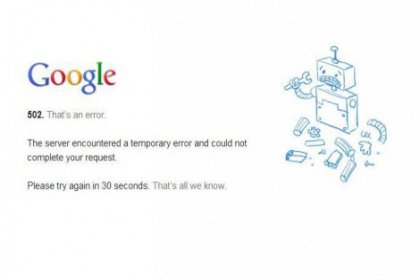 Google çöktü!