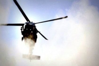 Hakkari'de askeri helikoptere ateş açıldı