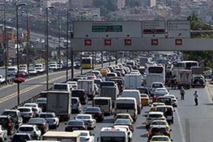 Haliç Köprüsü trafik felç