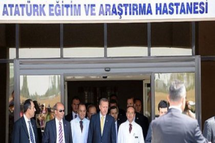 Hastane çıkışında konuşan Erdoğan: Gayet iyiyim