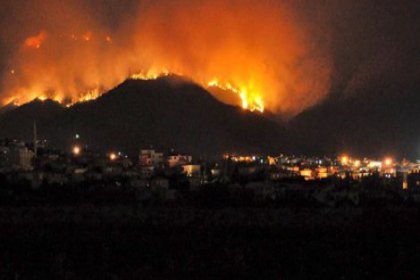 Hatay'da 3 gündür orman yangını söndürülemiyor
