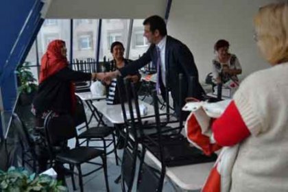 İmamoğlu, İSMEK ziyaretlerine devam