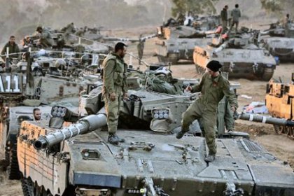 İsrail askerleri Gazze'ye girdi