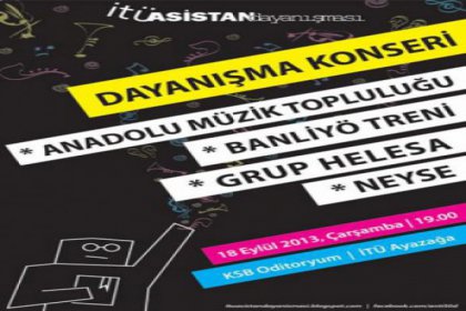 İTÜ Asistan Dayanışması yeni döneme dayanışma konseriyle başlıyor