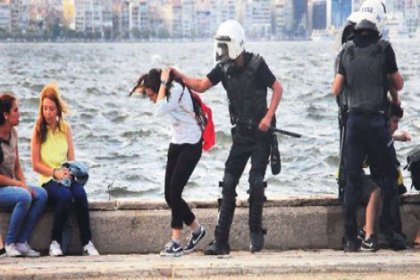 İzmir'de açığa alınan polis: Bu ben miyim? Hatırlamıyorum