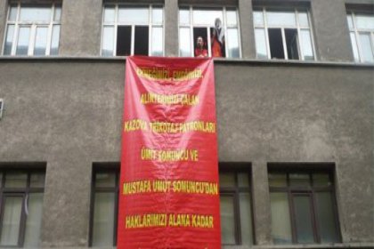 Kazova Tekstil işçileri fabrikayı işgal etti