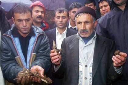 Kemikleri vermediler