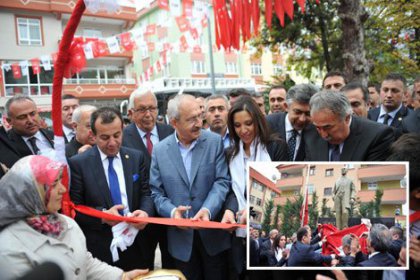 Kılıçdaroğlu, Düzce’nin Yığılca İlçesinde açılışlar yaptı