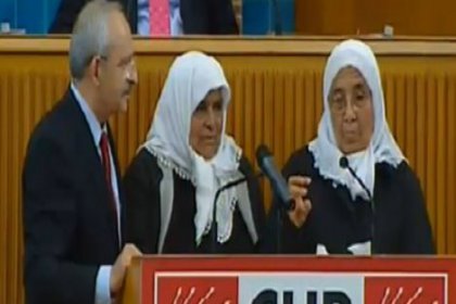 Kılıçdaroğlu konuşmasını yarıda keserek çiftçi kadınlara söz verdi