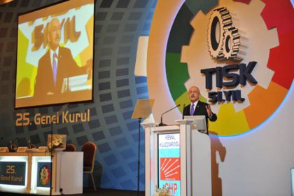 Kılıçdaroğlu TİSK Genel Kurulu'na katıldı