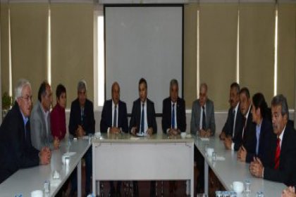 Nihat Matkap başkanlığında CHP Heyeti Mimarlar Odasını ziyaret etti