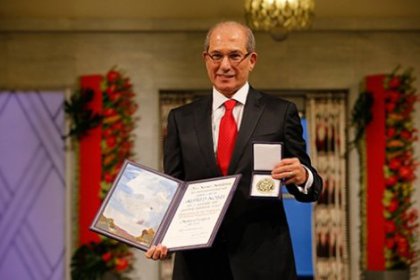 Nobel Barış Ödülü'nü Ahmet Üzümcü aldı