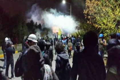 ODTÜ yine gaza boğuldu