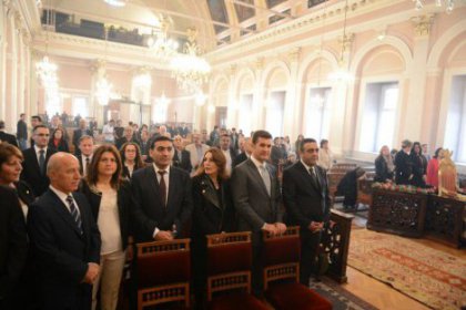 Sarıgül ve Tanrıkulu Paskalya Ayinin'de