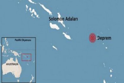 Solomon Adaları'nda 8 büyüklüğünde deprem oldu