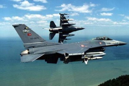 Suriye füzeleri Türk uçağına kilitlendi