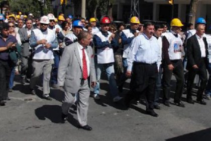 Termik santral işçileri Ankara'ya yürüyor
