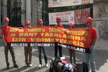 TMMOB İstanbul'dan Ankara'ya yürüyecek