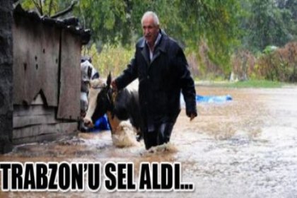 Trabzon'u sel aldı: 2 kişi kayıp