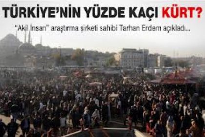Türkiye'nin yüzde kaçı Kürt?