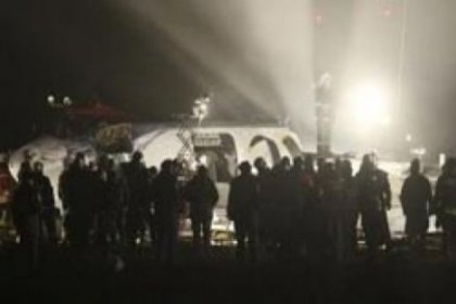 Ukrayna'da yolcu uçağı düştü: 4 ölü, 12 yaralı