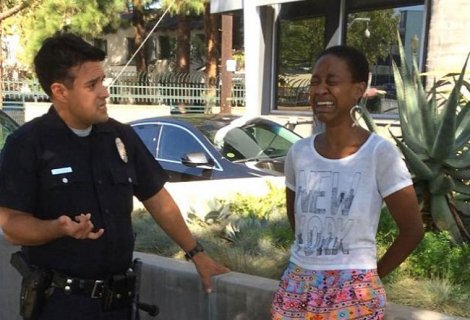 ABD polisinden Hollywood yıldızına ırkçı saldırı