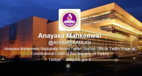 Anayasa Mahkemesi Twitter'da hesap açtı