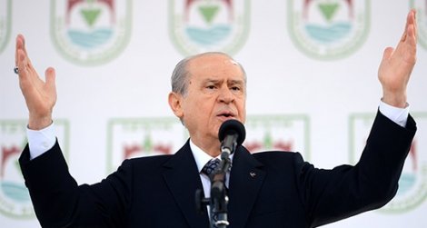 Bahçeli Feyzioğlu'na yüklendi