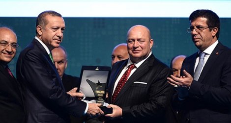 Başbakan Erdoğan'dan Koç grubuna üç ödül
