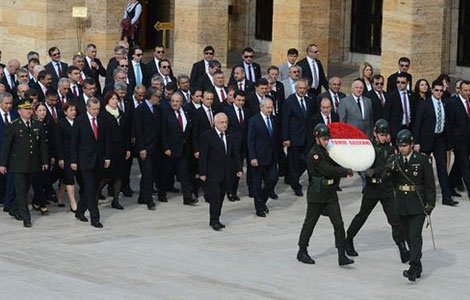 CHP Lideri Kılıçdaroğlu Anıtkabir’de