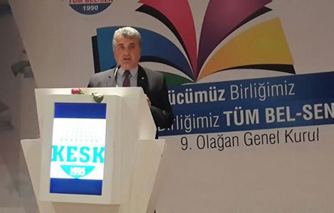 ''İşçilerin emekçilerin gücünün bölünmesi sadece hükümetin işine yarar''