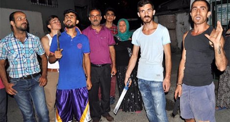 İstanbul'da sabaha kadar palalı hırsız nöbeti