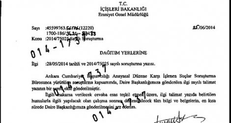 İşte cemaate operasyonun talimatı