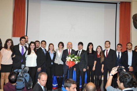 Kılıçdaroğlu Bilkent'te gençlerle buluştu