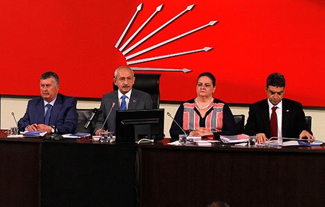Kılıçdaroğlu PM toplantısında, ''Yeni Yeşiller çıkacak''